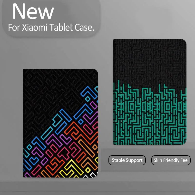 

Cartoon Maze Pattern Design Tablet Case For Xiaomi Redmi Mini Pad SE K 2 4 5 6 7 8 2023 2025 11 8.8 11.2 10.1 Pro Gift