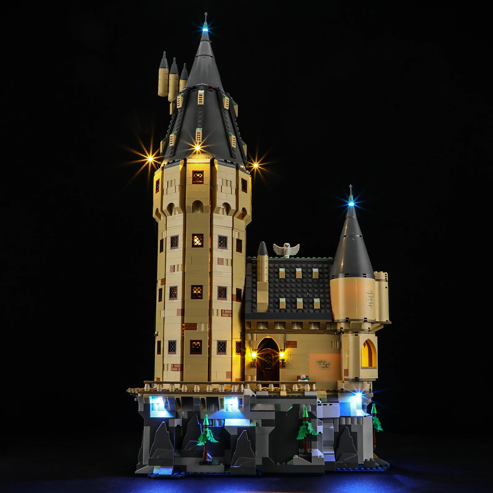 

(Only LED Light No Bricks) 76454 Harry Castle: The Main Tower Ideas (Not Include Building Blocks Kits Sets Model)