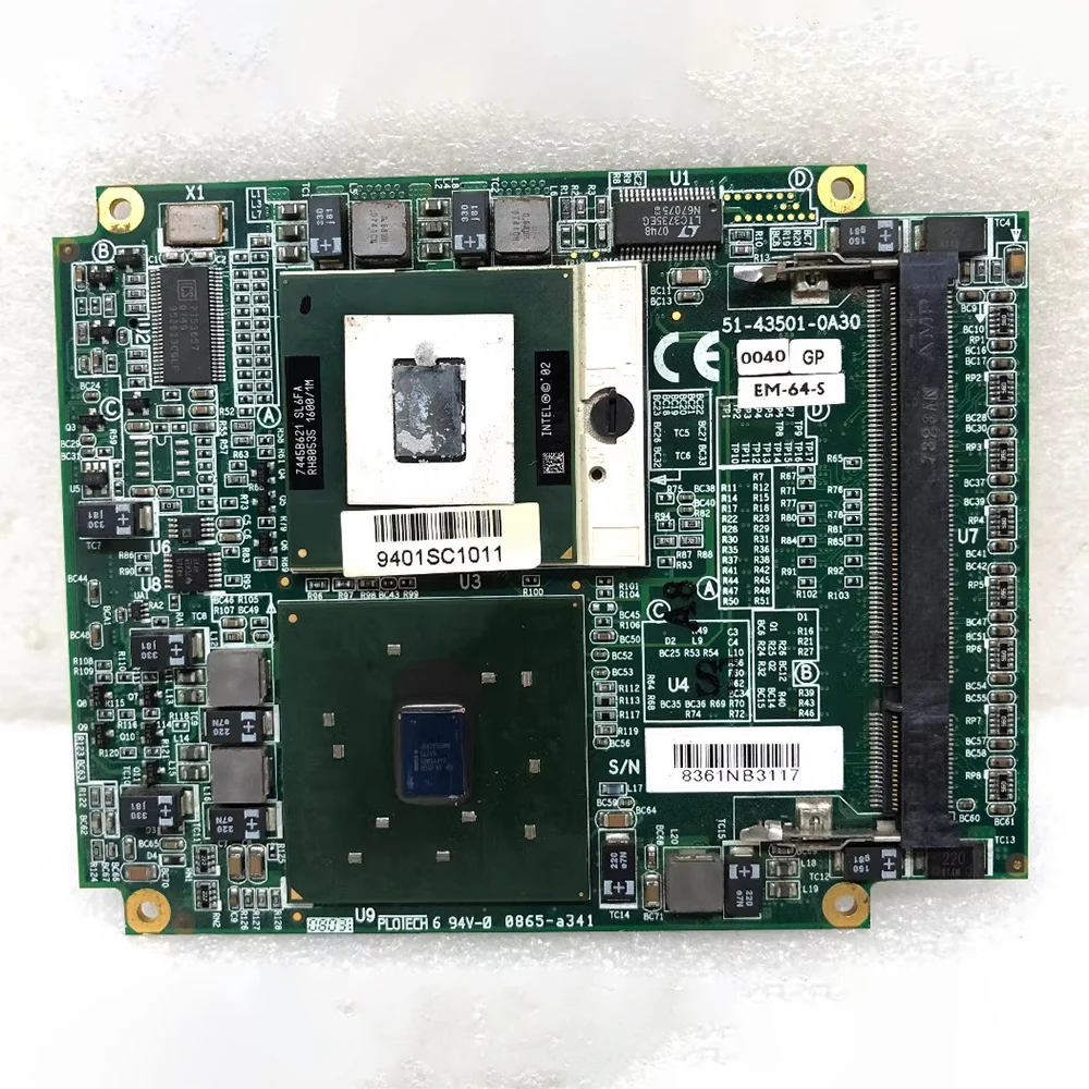 PXI-3800 For ADLINK Industrial Core Board 51-43501-0A30 EM-64-S