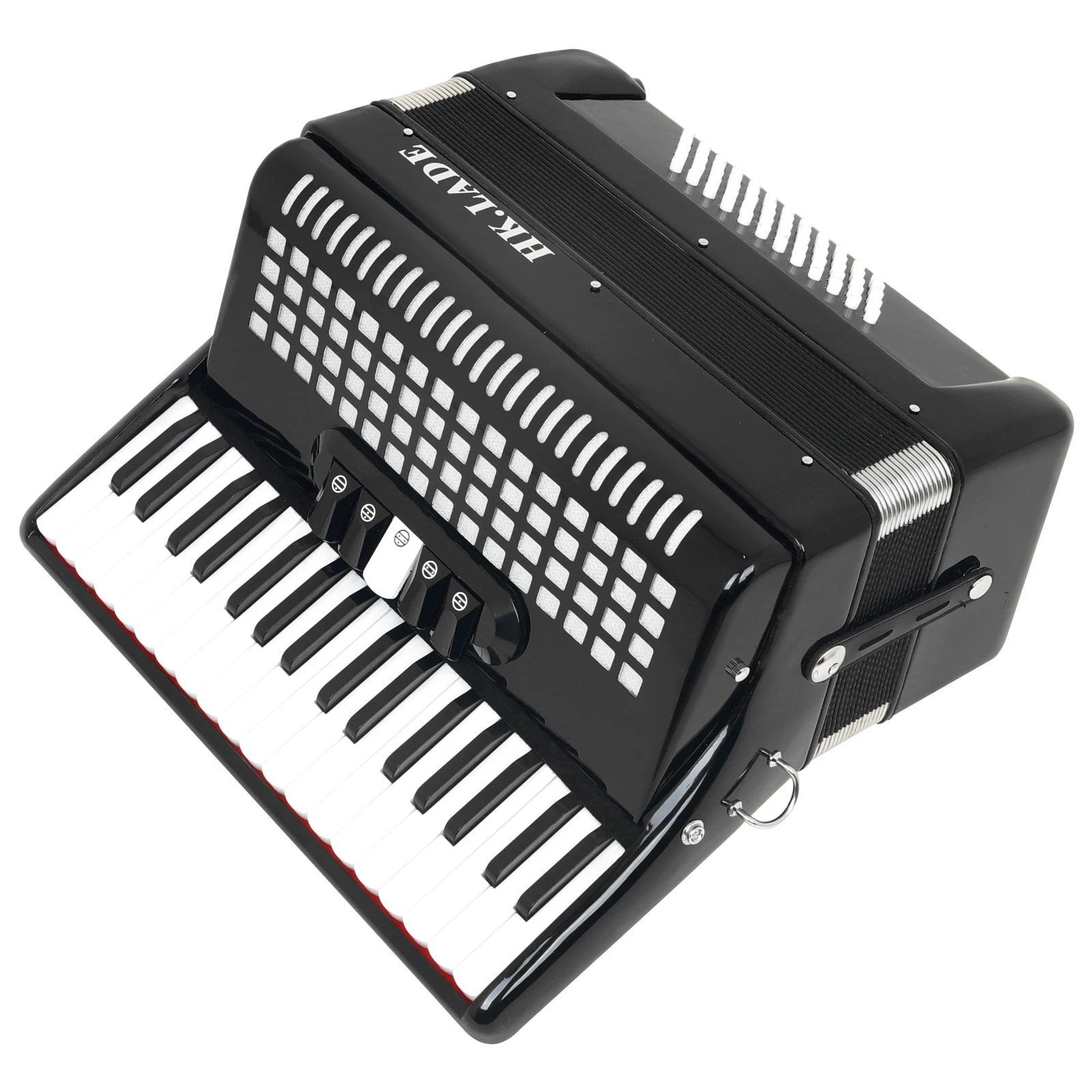 HK-LADE AH-60 Accordion 34 Key 60 Bass Keyboard Voice Changing Professional Accordion For Performance Keyboard Instrument