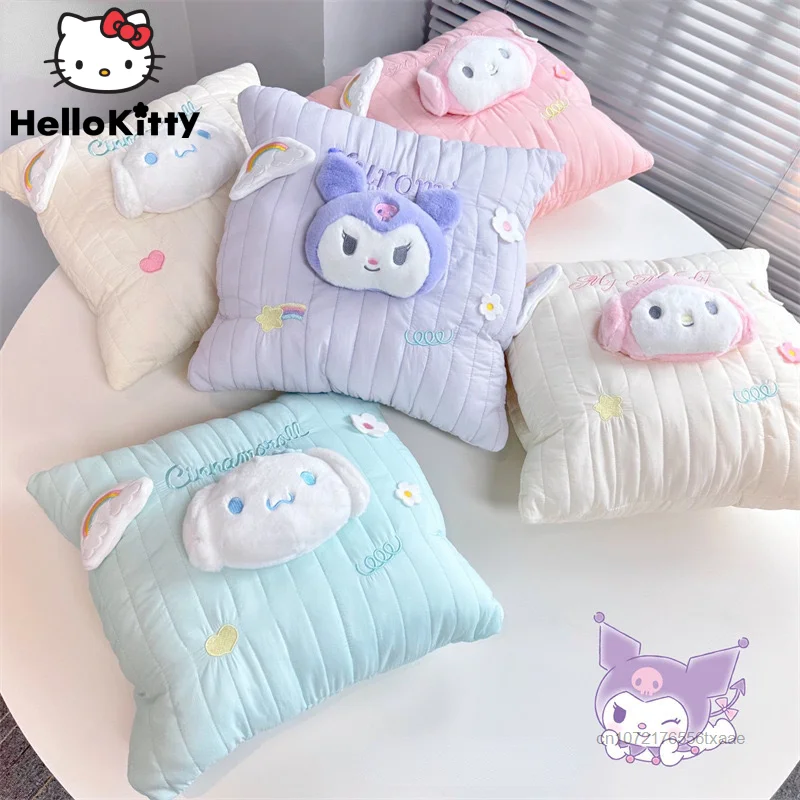 

Sanrio Cartoon New Design Cushions My Melody Kuromi Cute Multifunctional Soft Pillows Sofa Decorations Office Siesta Headrest