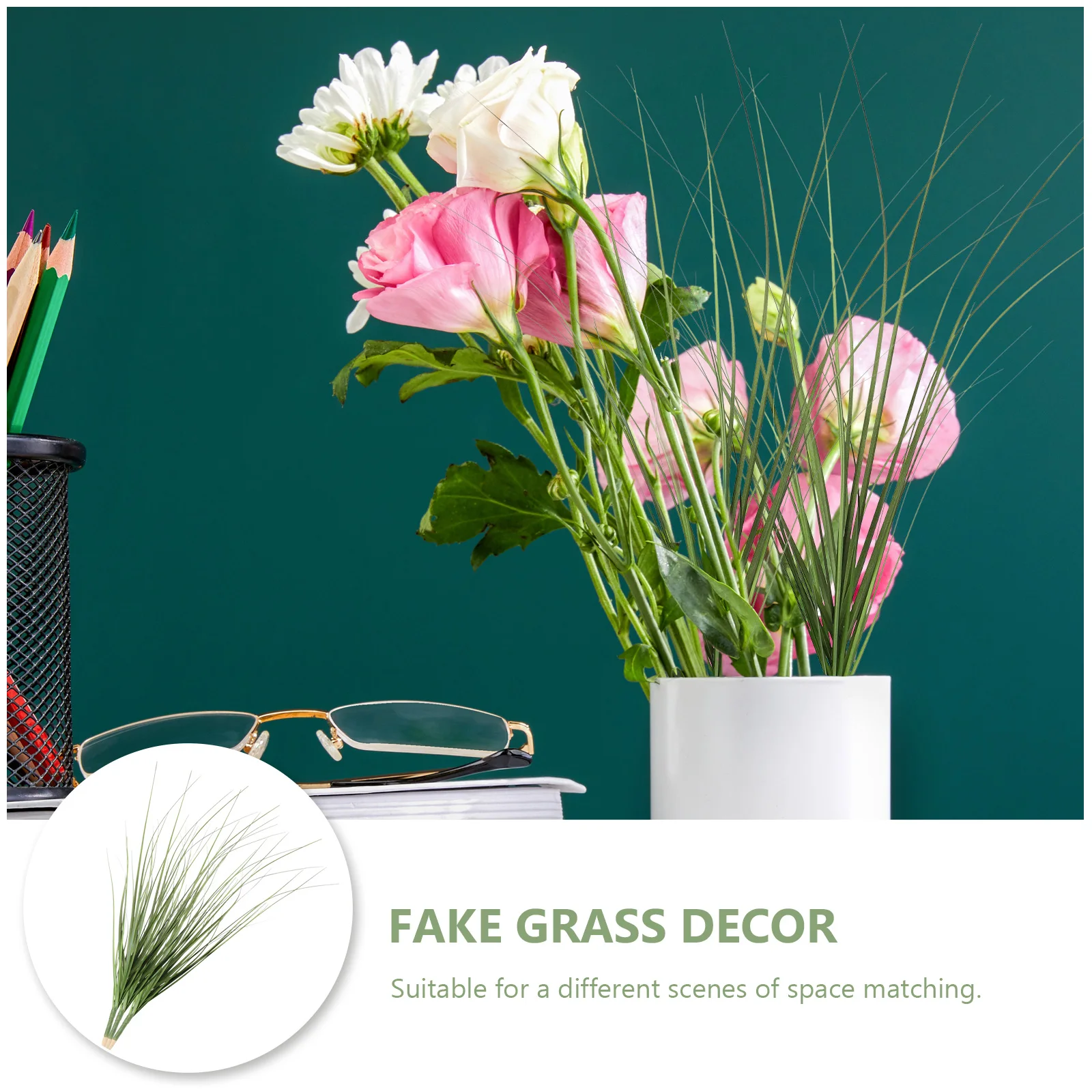 

10Pcs Fake Plants for Home Decorative Faux Plants Indoor Artificial Greenery Stems for Vase Filling No Watering