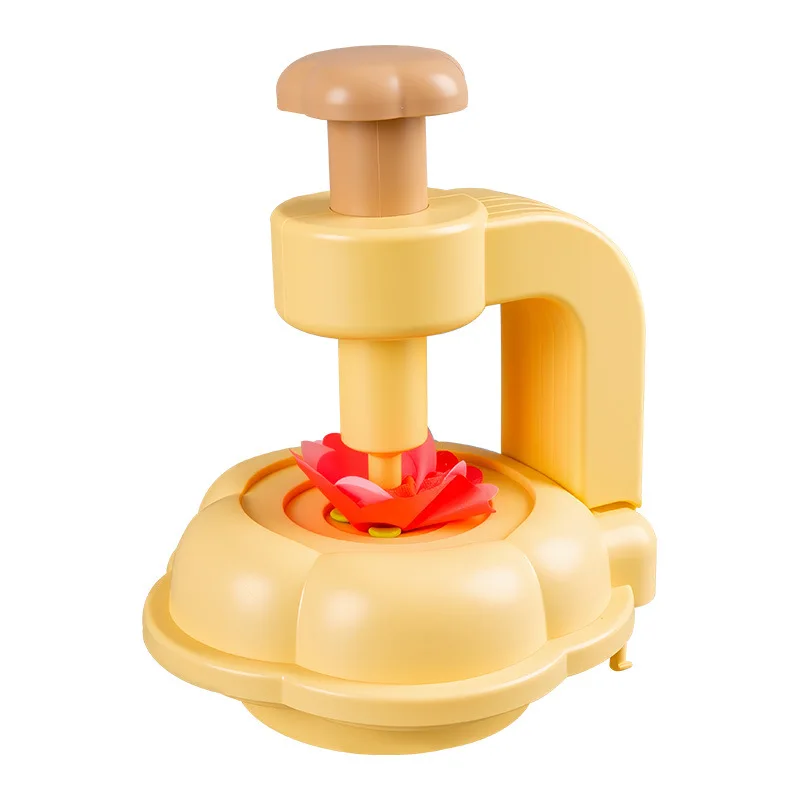 Máquina de estampado creativo DIY para niños, juego de estampado artesanal para niñas, conjunto de simulación, conjunto de materiales para hacer ramo, juguetes educativos