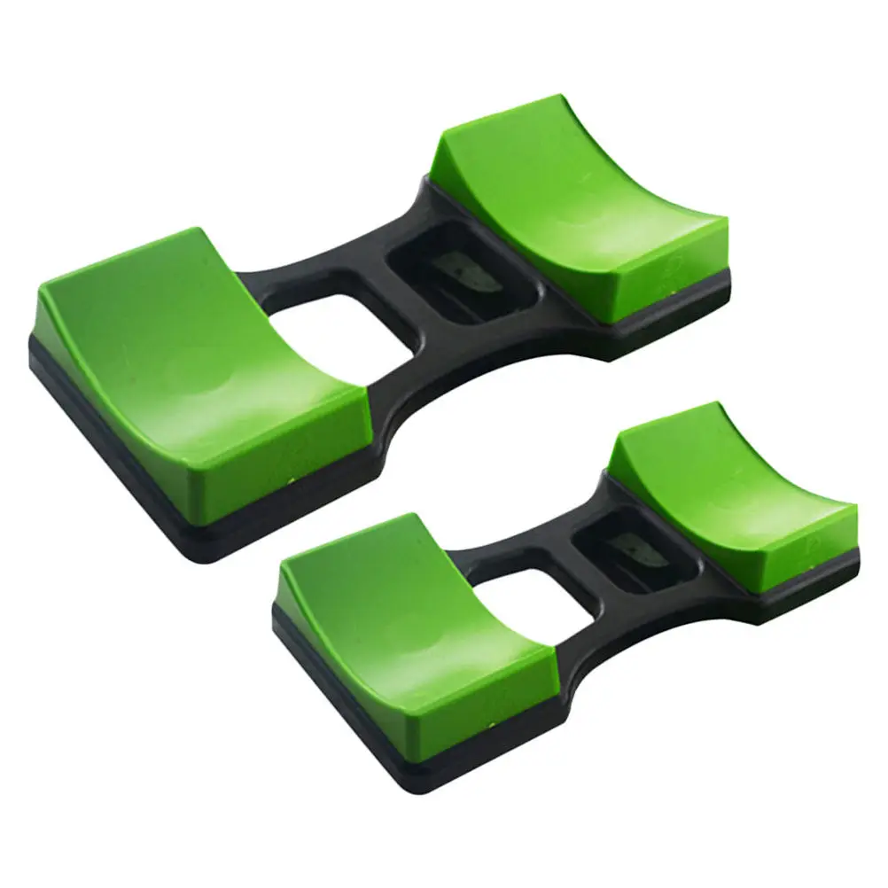 2Pcs Dumbbell Rack Stand Heavy Duty Dual Layer Weight Storage Rack Home Gym Organizer Anti Slip Pads Space Saving
