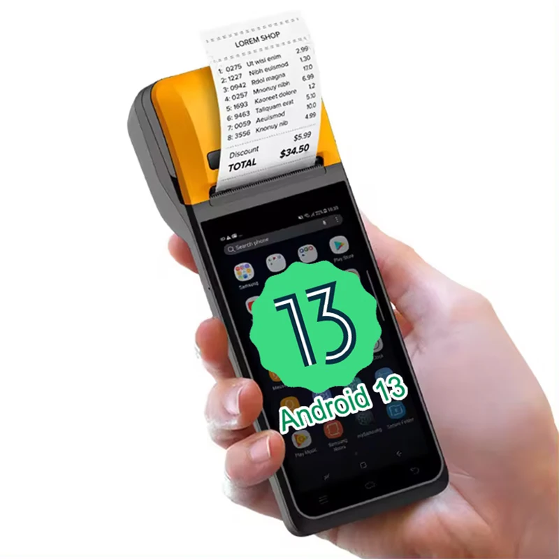 

Noryox NB55 3GB+16GB Android 13.0 Handheld NFC Mini Pos System With 58mm Printer Terminal for Payment Pos Systems