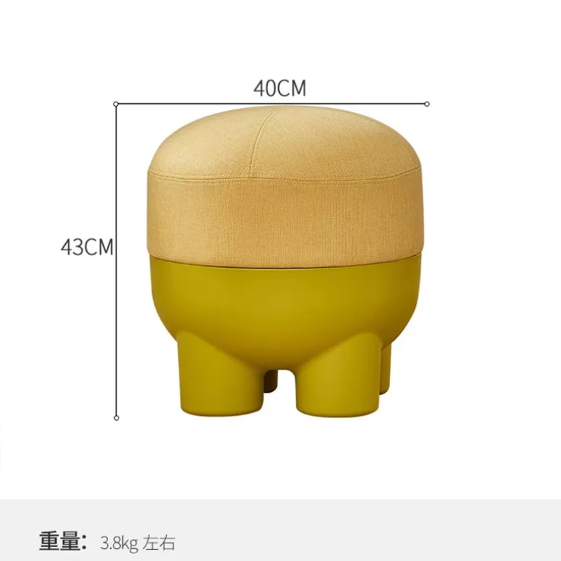 

Children's stools are simple and cute, small stools can be stored, household benches, modern low stools, creative and multi-func