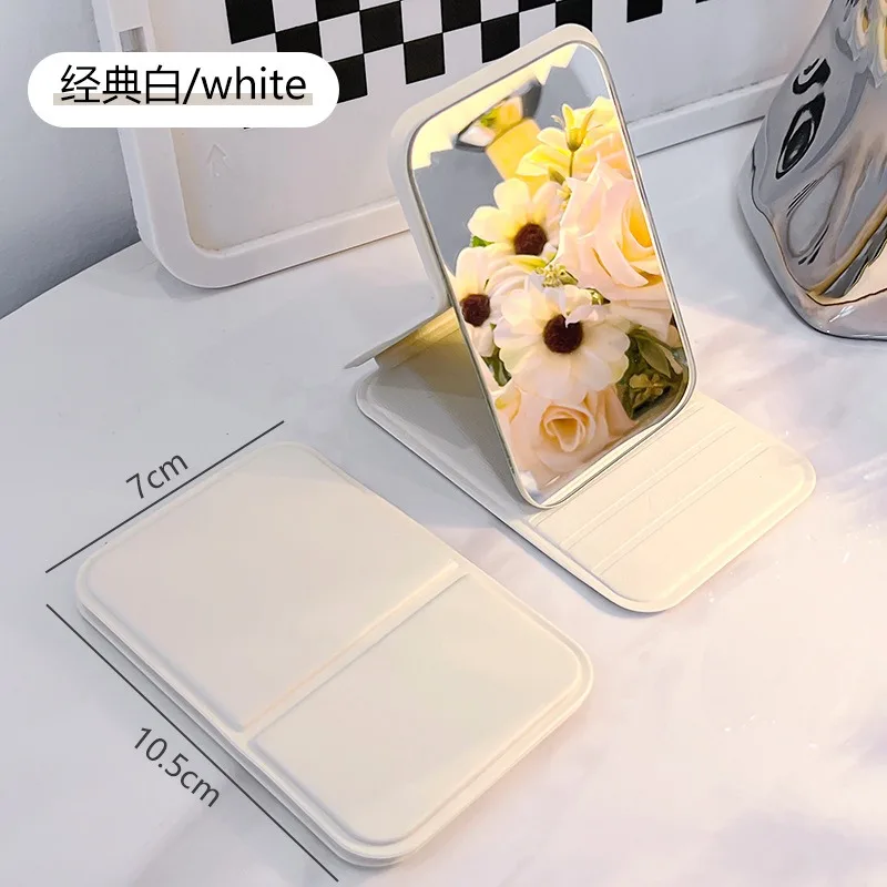 Mini składane lusterko do makijażu: przenośne narzędzie kosmetyczne 4K HD do szybkiej retuszacji w podróży