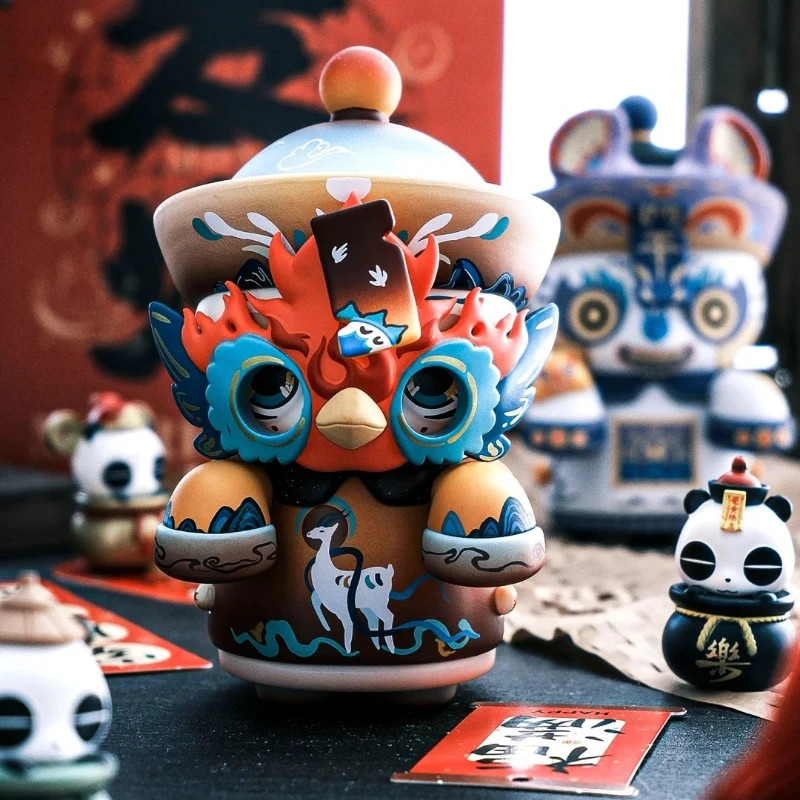 

OPanDee Zombie Party Series Blind Box Cute Anime Figure Mystery Box Desktop Ornament Doll Blindbox Collect Toy Boy Birthday Gift