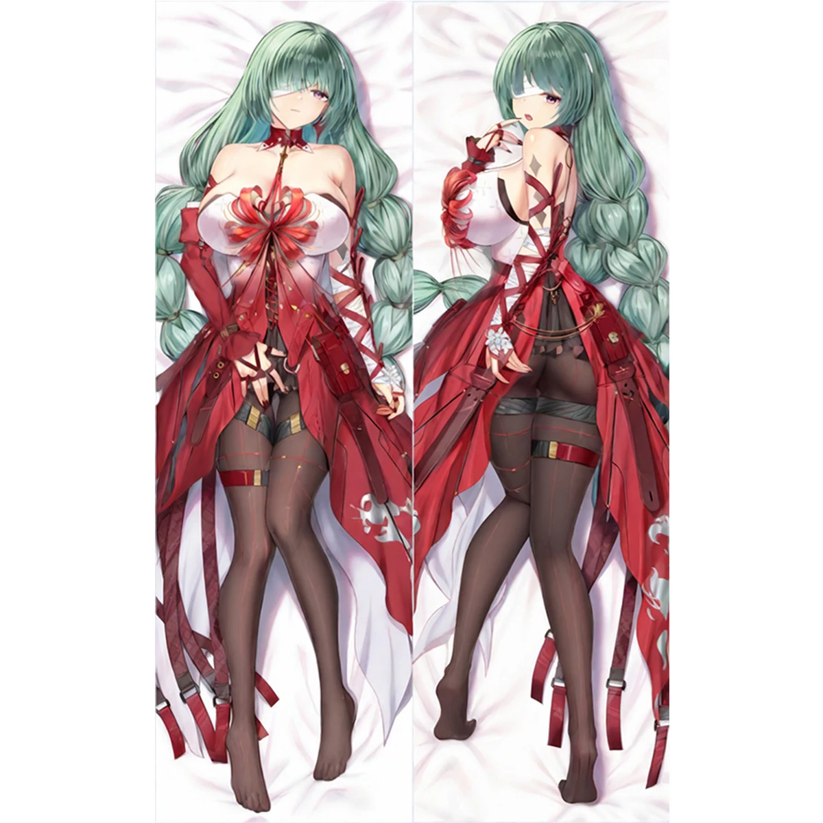 

Phrolova Dakimakura Cover Anime Game Girl Waifu Otaku Long Life Size Pillow Case