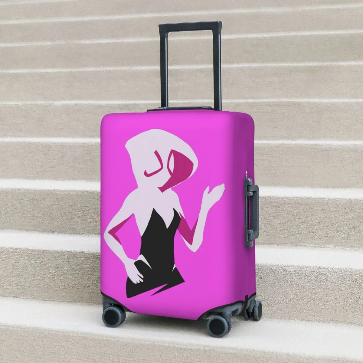 

Spider Gwen Spiderverse Suitcase Cover Protection Elastic Travel Luggage Protector Covers for 18-32 Inch