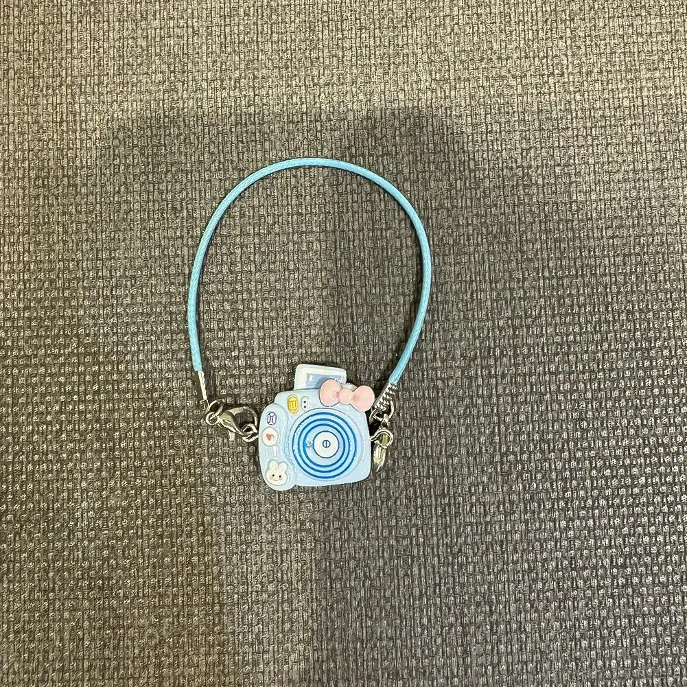 Одежда для Labubu, мини-камера «сделай сам», платье, плюшевая игрушка для куклы, аксессуары для кукольного домика, подвесные аксессуары на шею, кулон для кукольного домика