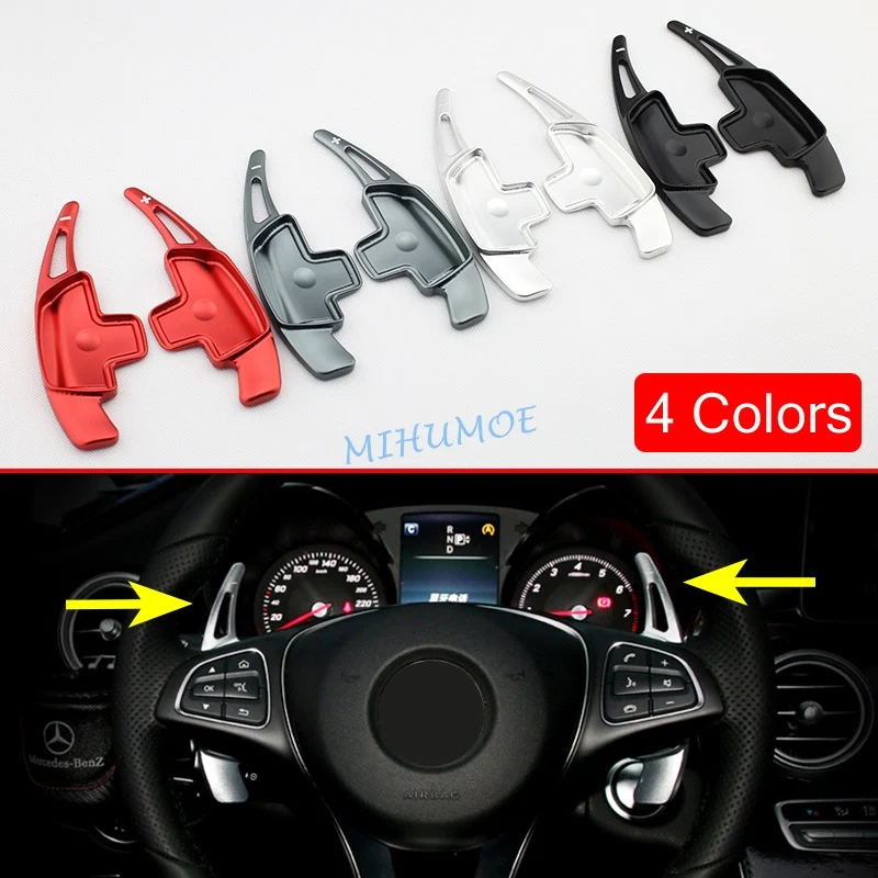 For Mercedes A B C E S G M CLA CLS GLA GLB GLC GLE GLK GLS GL SLK EQA EQB EQC EQV Class Steering Wheel Shifter Paddle Extension