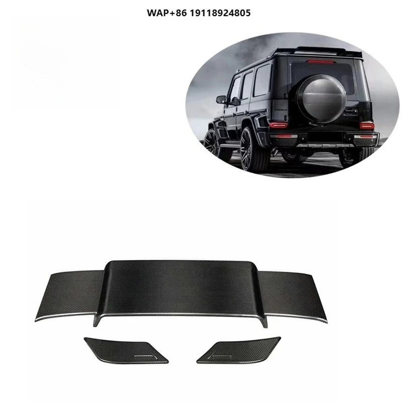 

2019-20 W464 G550 G63 G500 BS Style Carbon Fiber Rear Roof Spoiler Wing Custom Car Spoilers for G Wagon