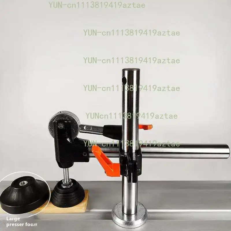 Double Rod Big Pressure Foot Feeder, Precision Panel Saw Presser for Woodworking Sliding Table Saw
