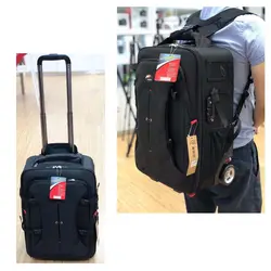 Brand Trolley Camera Bag Shockproof Outdoor Travel SLR Trolley Case Large Capacity Boarding Case Photographic Equipment Suitcase