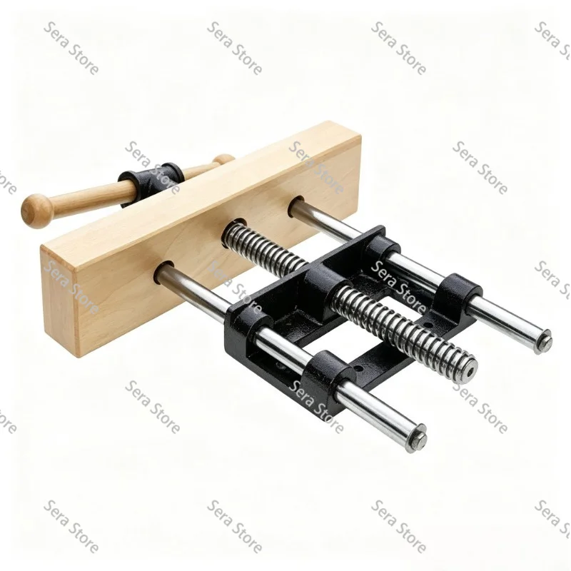 Woodworking table clamping, carpenter table connecting rod workbench guide rod, console clamping, clamping tool