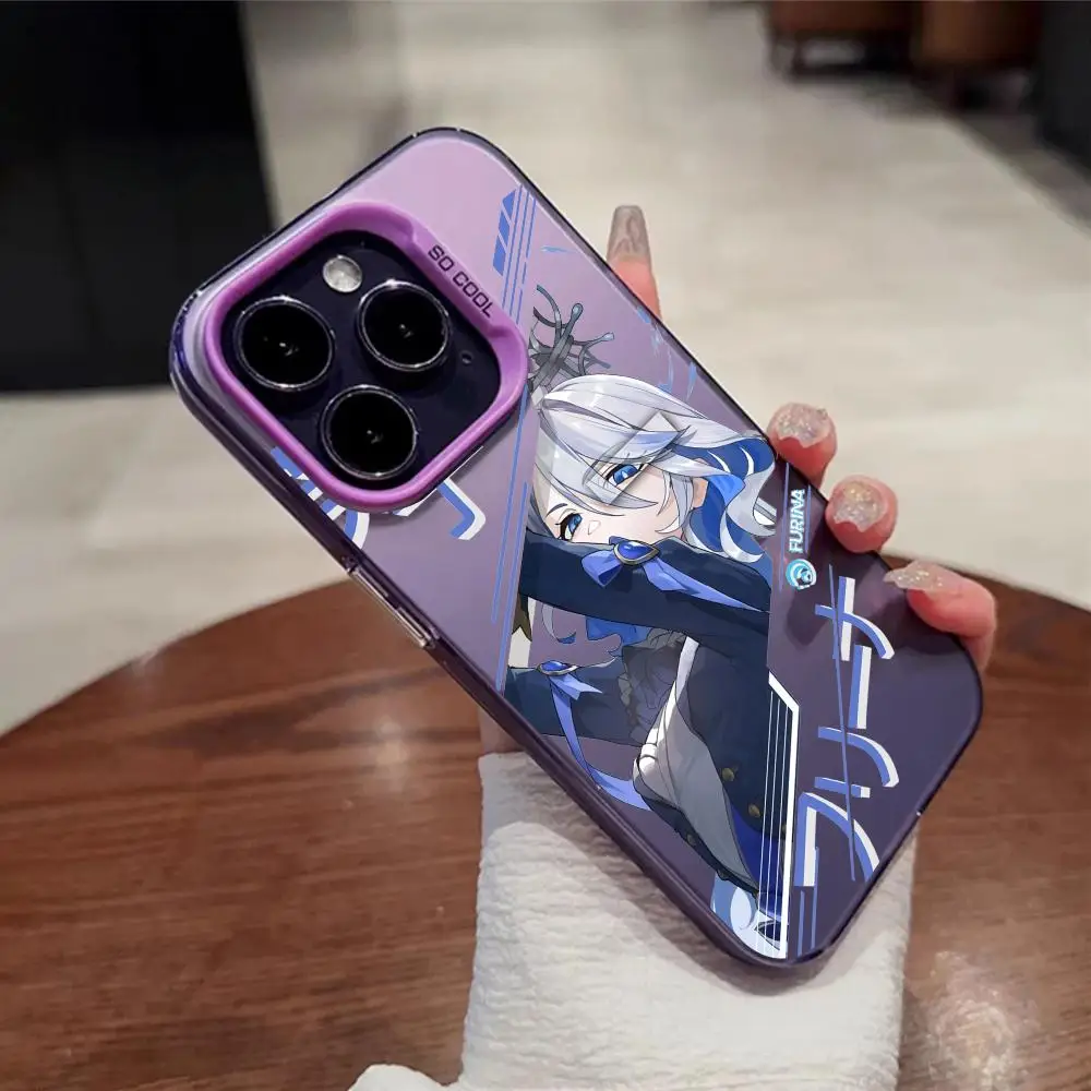 

Phone Case for Samsung Galaxy A17 A07 A16 A06 A35 A55 A25 A05S A15 A56 A54 A36 A34 A24 A26 4G 5G GenshinS Impacts Furina Cover