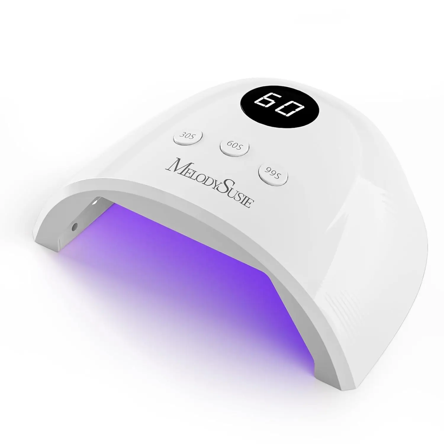 

Advanced UV LED Nail Lamp with Smart Sensor, 3 Timers for All Gel Polishes and Rhinestone Glue - White