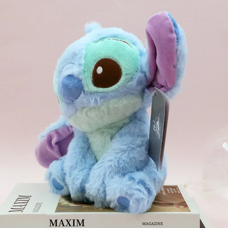 Mainan Mewah Disney Lilo dan Stitch 8 Inci, Boneka Anime Lucu Kawaii, Boneka Anak-anak, Mainan Hewan, Hadiah Anak Laki-laki untuk Pacar