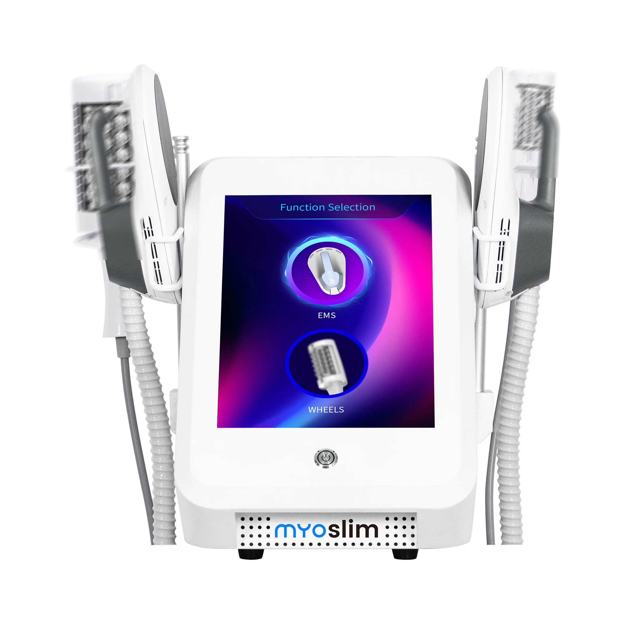 

Myoslim 2IN1 EMS ролик для похудения, шариковый ролик для уменьшения целлюлита, высокая мощность, 200 Гц, инфракрасный вакуумный ролик, массажная машина для красоты