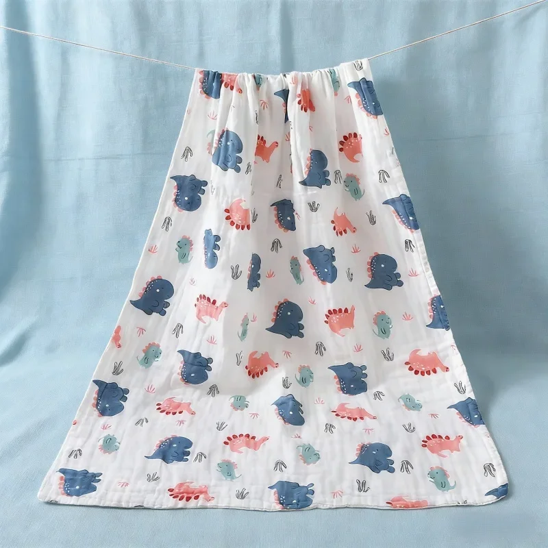 

Детское банное полотенце, впитывающее, приятное для кожи, прочное одеяло для душа, летнее дышащее пеленание для младенцев, многофункциональное одеяло для сна