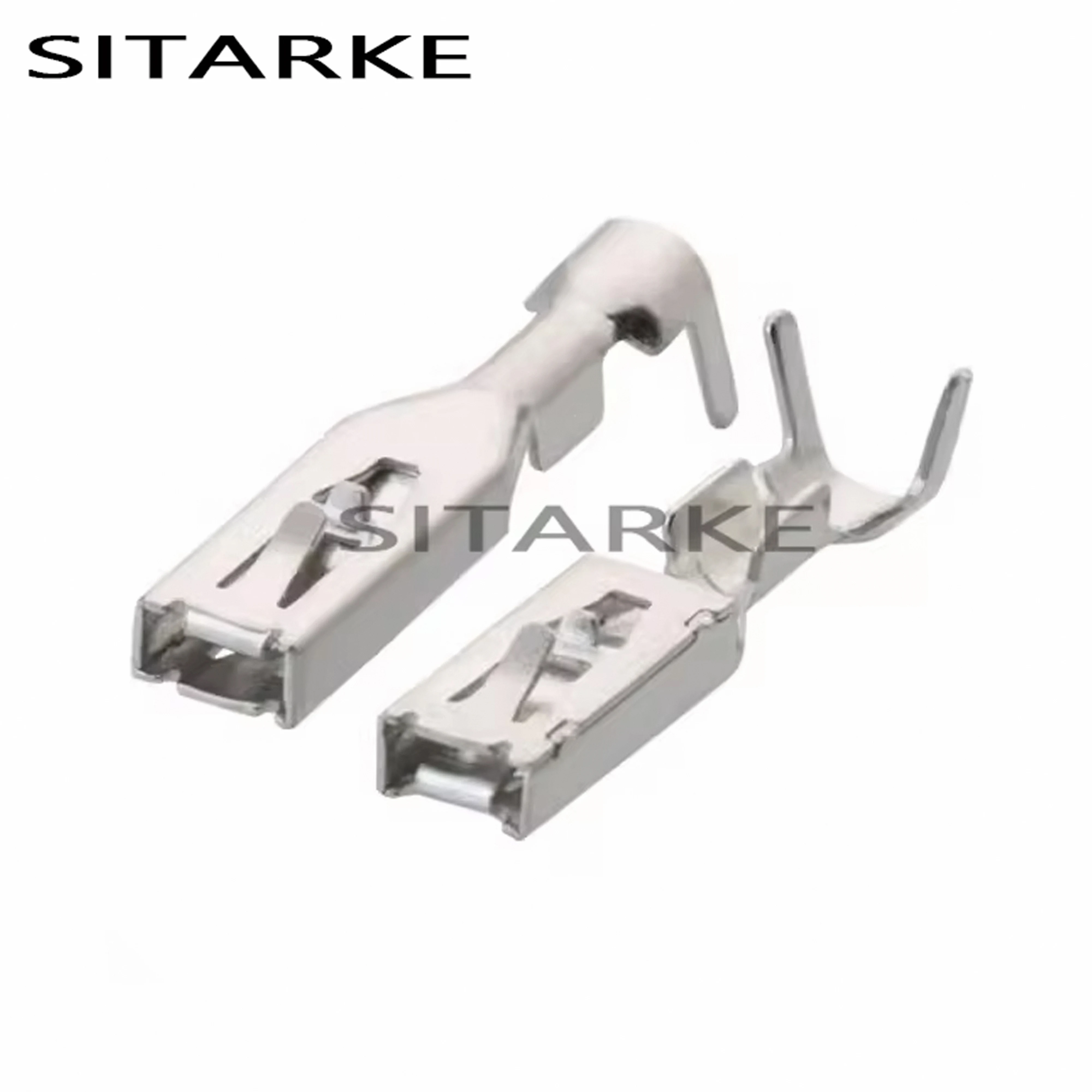 100 Pcs Modification Dedicated Terminals 2.8 Series Auto Wire Terminal Headlight Connector Pins For Benz DJ625B-2.8*0.8A