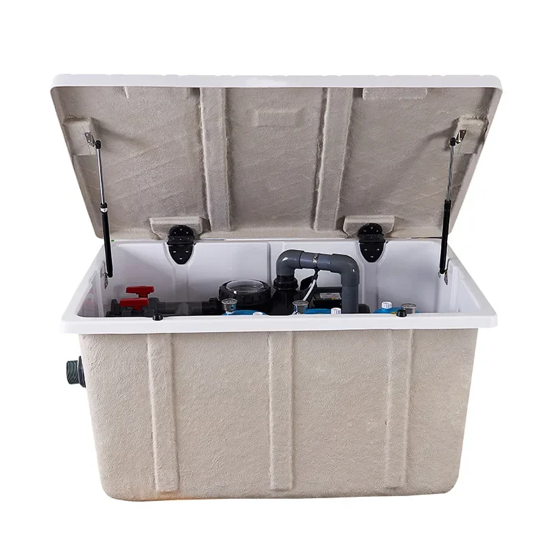 Swimming Pool Buried Filter Water Treatment Filtration Equipment, No Need For A Machine Room Buried In One Machine
