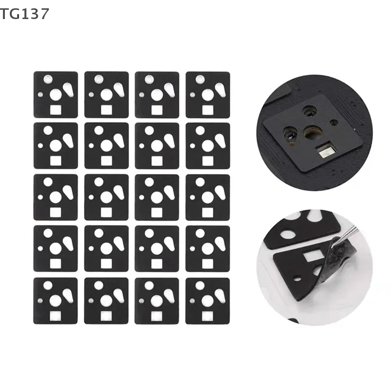 120PCS PORON PE EVA Foam Material Pads Stickers Gasket Improve BM60 BM65 BM68 XD64 BM80 For Mechanical Keyboard PCB Switch