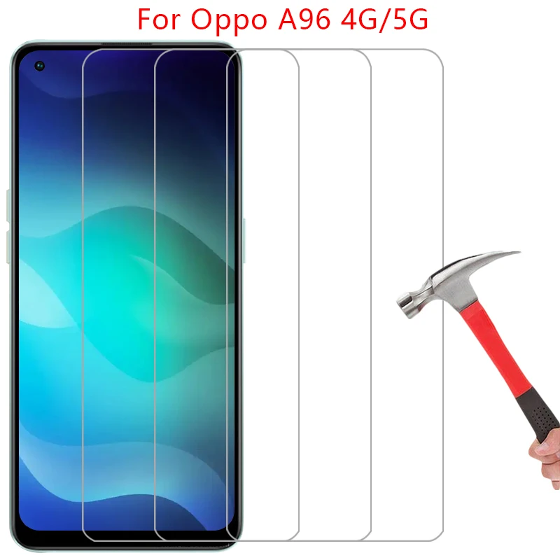 protective tempered glass for oppo a96 4g 5g screen protector on oppoa96 a 96 96a phone film glas 9h opo opp oppa appo opoa96