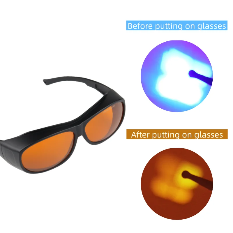 Dental Safety Goggles Eyewear Glasses Curing Light Uv for Dentist Teeth Whitening Workplace Goggle Dentist Lab Tool
