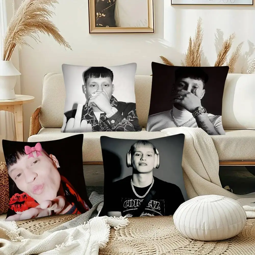 Singer Kidd Voodoo Songs Pillow Case Fashion Square Pillowcase Bedroom Sofa Room Ins Decoration Leisure Cushion Cover