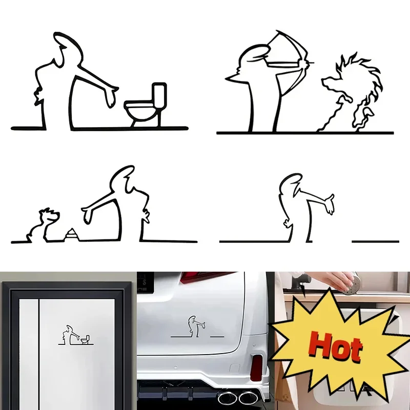 la-linea-минималистичная-линия-художественная-наклейка-для-автомобиля-на-бампер-и-окно-дверь-настенная-наклейка-с-мультяшным-персонажем-украшение-для-дома-и-автомобиля