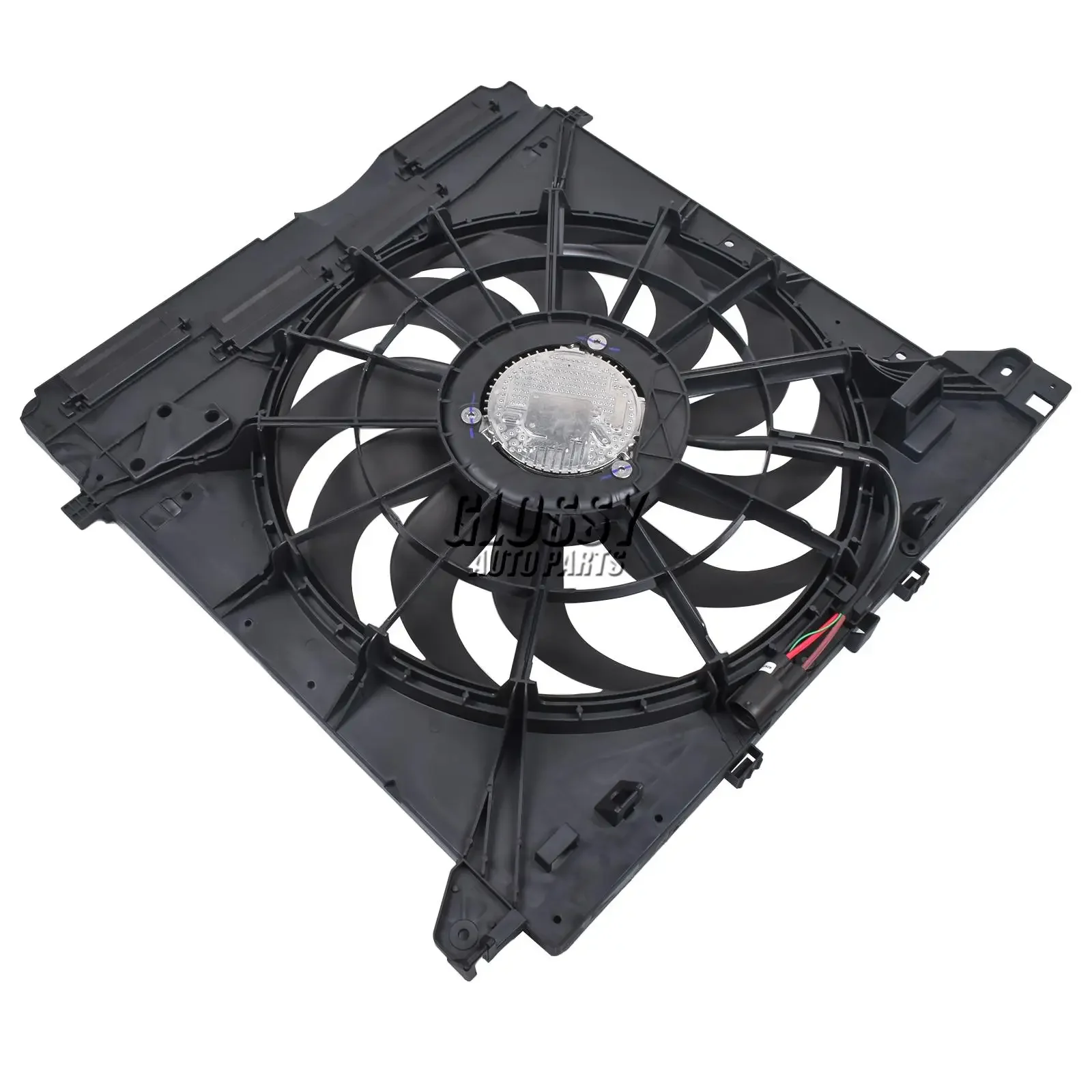 AP03 Dual Rad& Cooling Fan Assembly for Ford Explorer 2.3L 3.0L 2020-2022 Models L1MZ8C607A