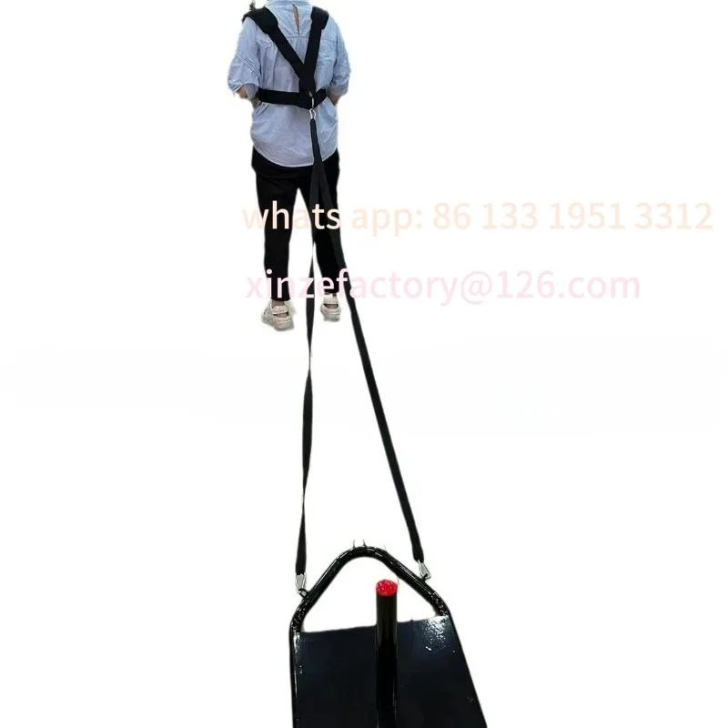 

Gym Equipment Indoor Push-pull Sled Car Weight Training Sled Car Explosion Strength Trainer