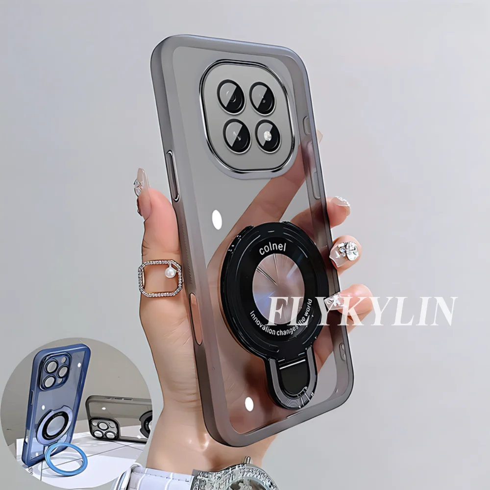 Telefon Fall Für Moto G75 G85 G05 G15 G35 G24 G34 G54 G84 G86 G56 Dünne Halterung Kann Magnetisch Anziehen transparent Soft Shell