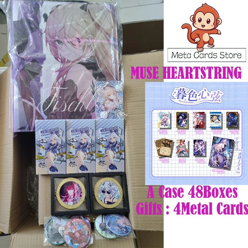 Goddess Card MUSE HEARTSTRING  Hobby Collectible Waifu Game Card CCG Doujin Booster Box Party Birthday Gifts