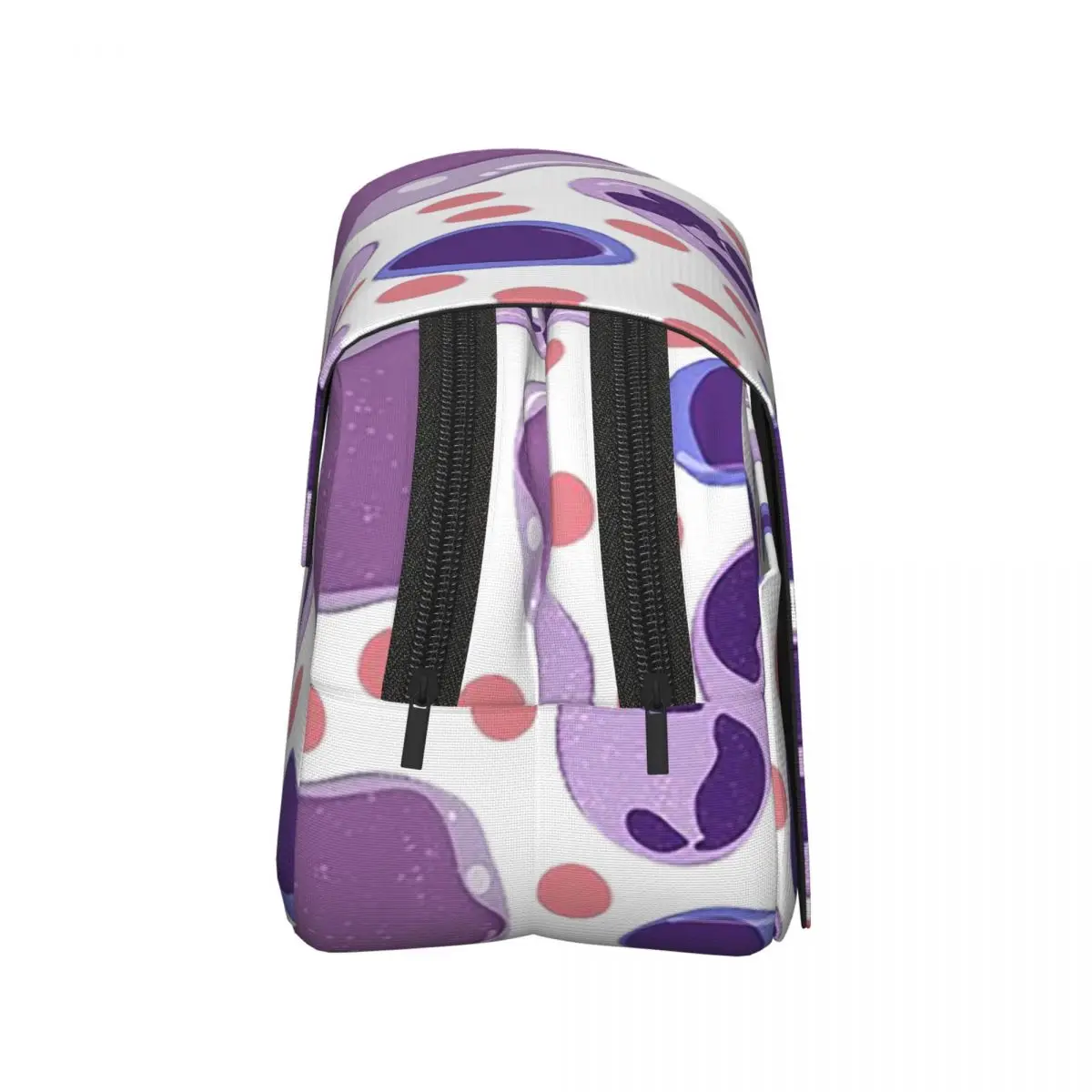 Large White Blood Cell Pattern Pencil Cases Pen Holder Hard Shell Leather Big Capacity Pen Box Pencil Bag for Kids Gifts