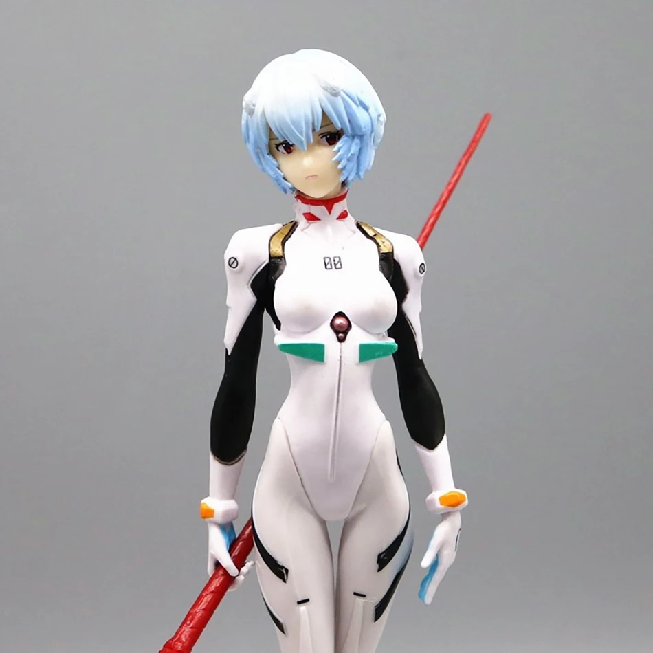 Figuras de acción de Anime EVA Ayanami Rei, figura de Anime de neón Genesis EVANGELION, modelo de juguete de colección de figuras de acción de PVC Eva Ayanami Rei