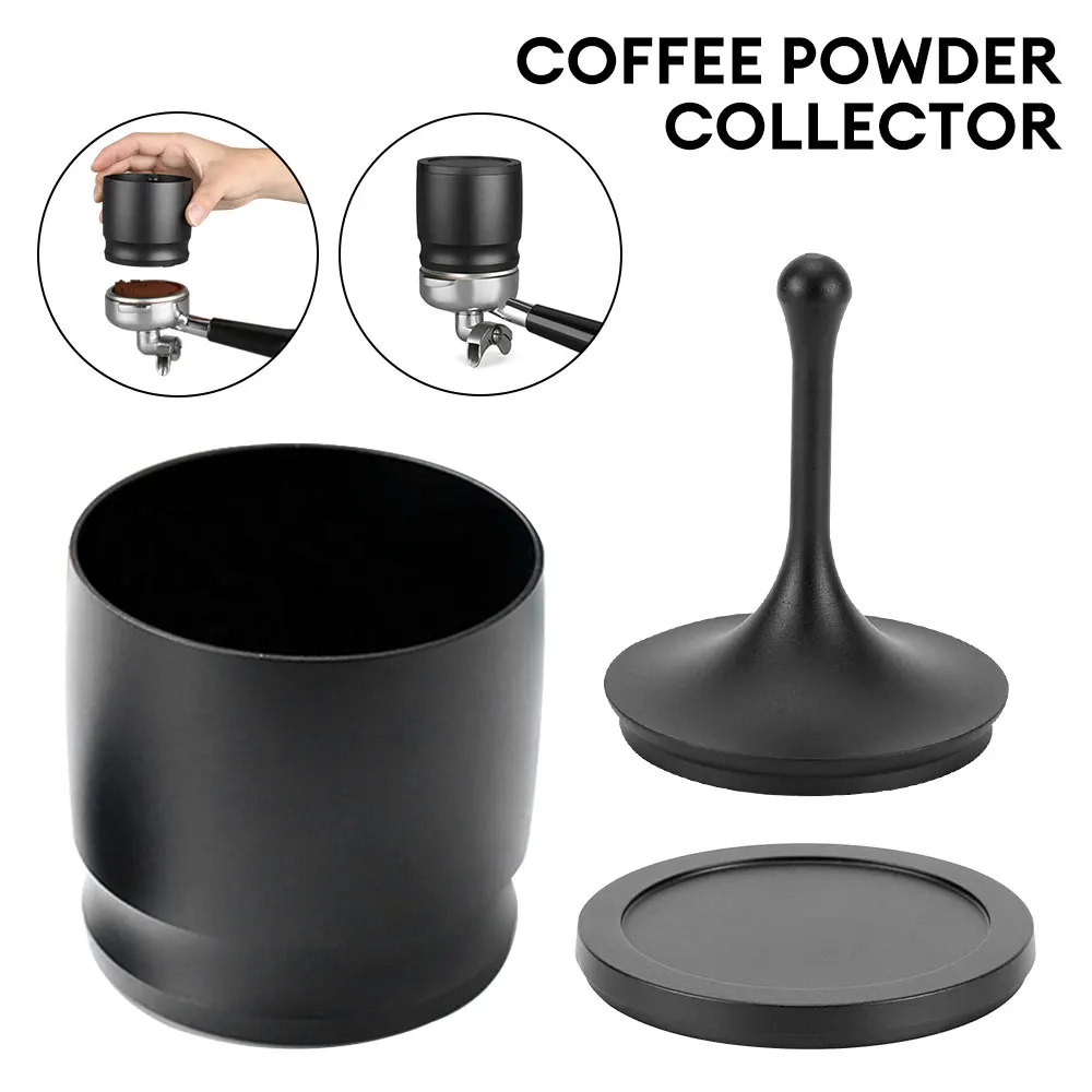 58/51mm Coffee Dosing Cup Aluminum Alloy Espresso Dosing Funnel Brewing Bowl Dosing Ring Coffee Powder Distributor Barista Tool