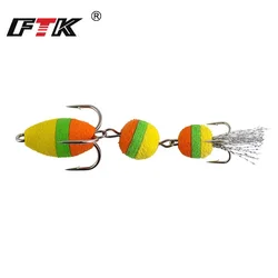 FTK Mandula Fishing Lure Soft Lures Foam Bait Swimbait Wobbler Bass Pike Lure Insect Artificial Baits Pesca