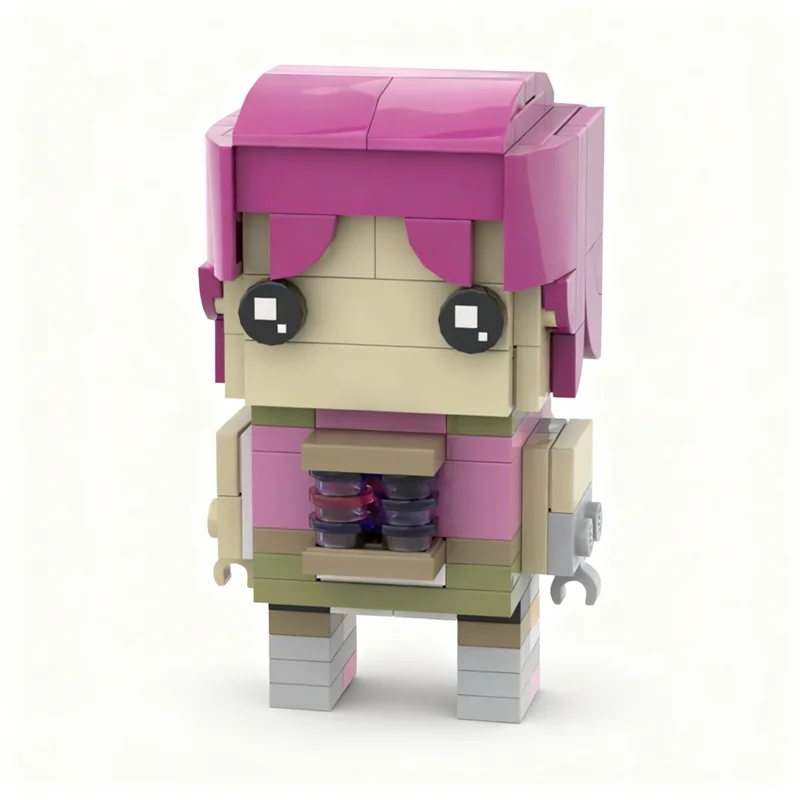 

143pcs MOC Kaya BrickHead Warframe Brickheadz Model Building Blocks Construction Toy Christmas Gifts DIY Creative Idea Education