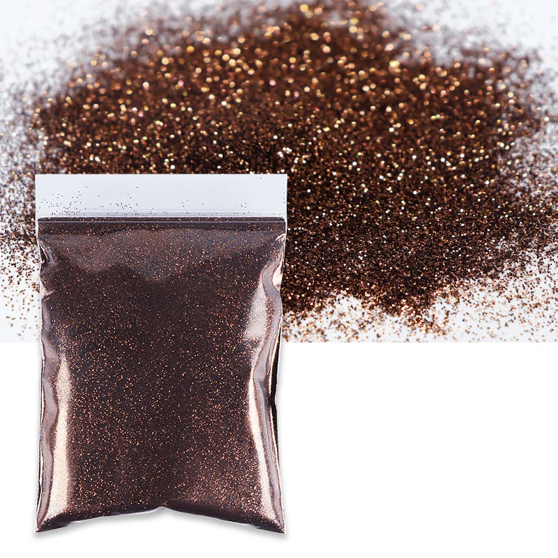 10 gr/beutel Holographische Feine Glitter Pulver Für Epoxy Füllung Laser Glitter Gold Silber Feine Pulver DIY Harz Form Füllung Handwerk