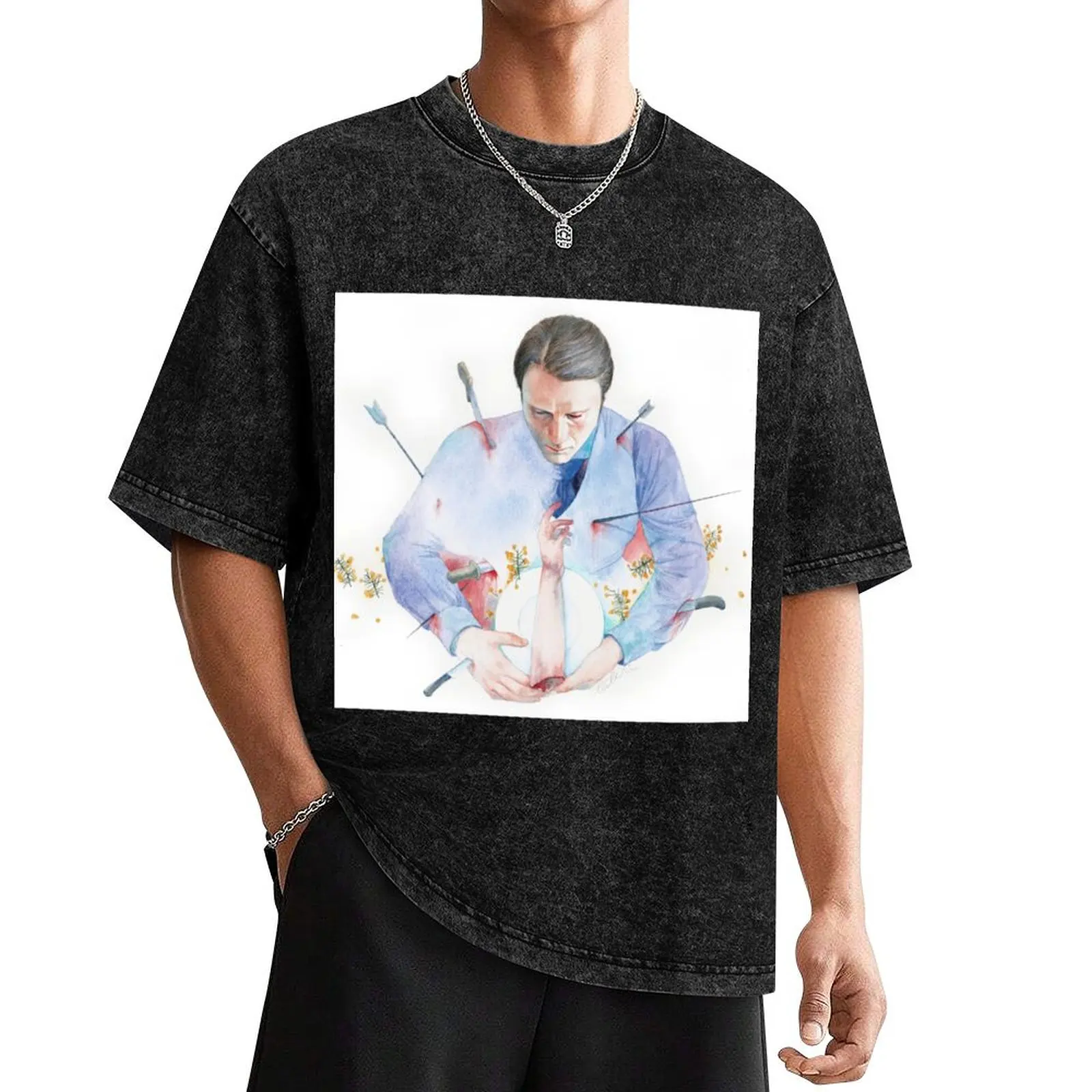 

Entrée / Hannibal S1E06 / Hannigram Watercolor T-Shirt customs designer shirts anime clothes cute clothes shirts graphic tee men