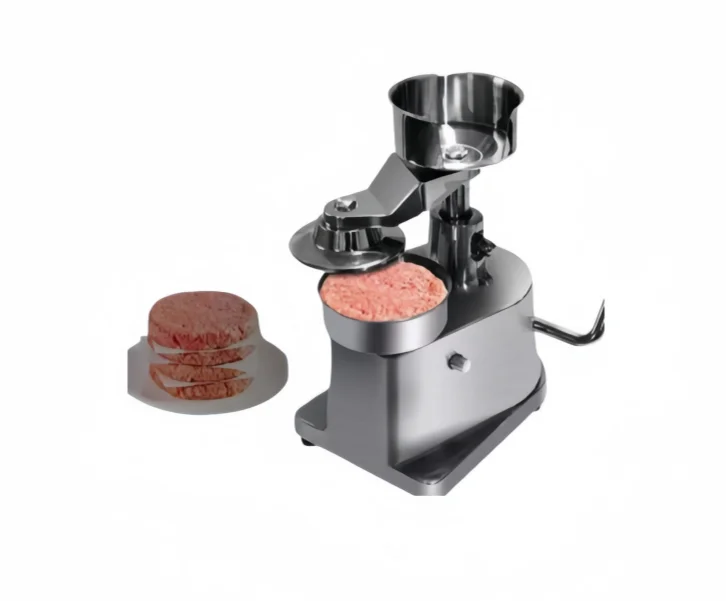 Desktop Shredded Meat Press Machine Meat Pie Making Equipment Portable Stainless Steel Pressing Tool for Patty with Efficiency