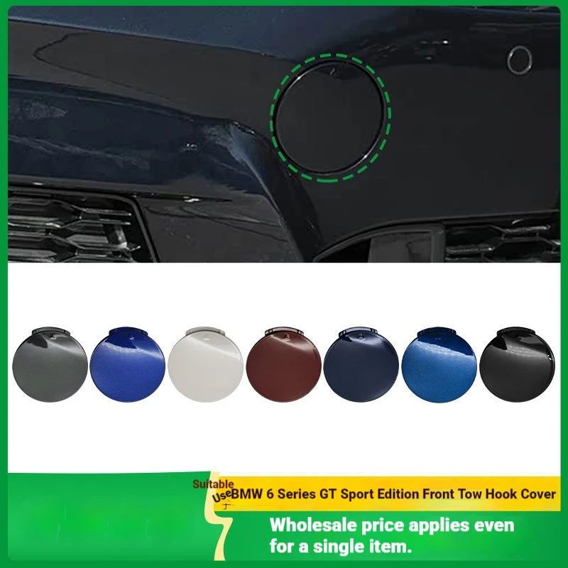 For BMW 6 Series Sport Front Bumper Trailer Cover G32M Front Bar Traction Hook Hole Cover 51118072209