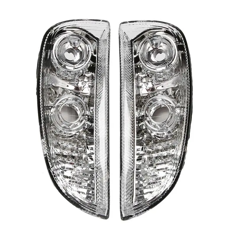 Excellent-Car Left & Right Front Bumper DRL Turn Signal Fog Light Lamp For Cayenne 2007-2010 95563118202 ,95563118102 Re