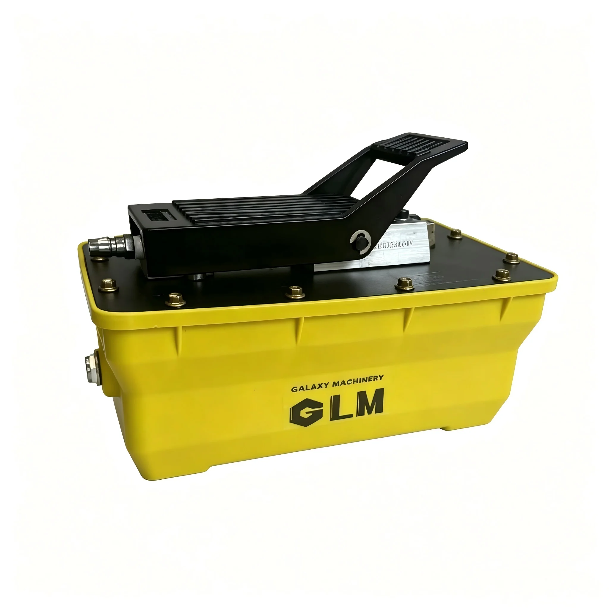 Heavy Duty 700Bar Single Acting Air Hydraulic Pump 2.3L Reservoir Treadle Operated Foot Air Hydraulic Pump