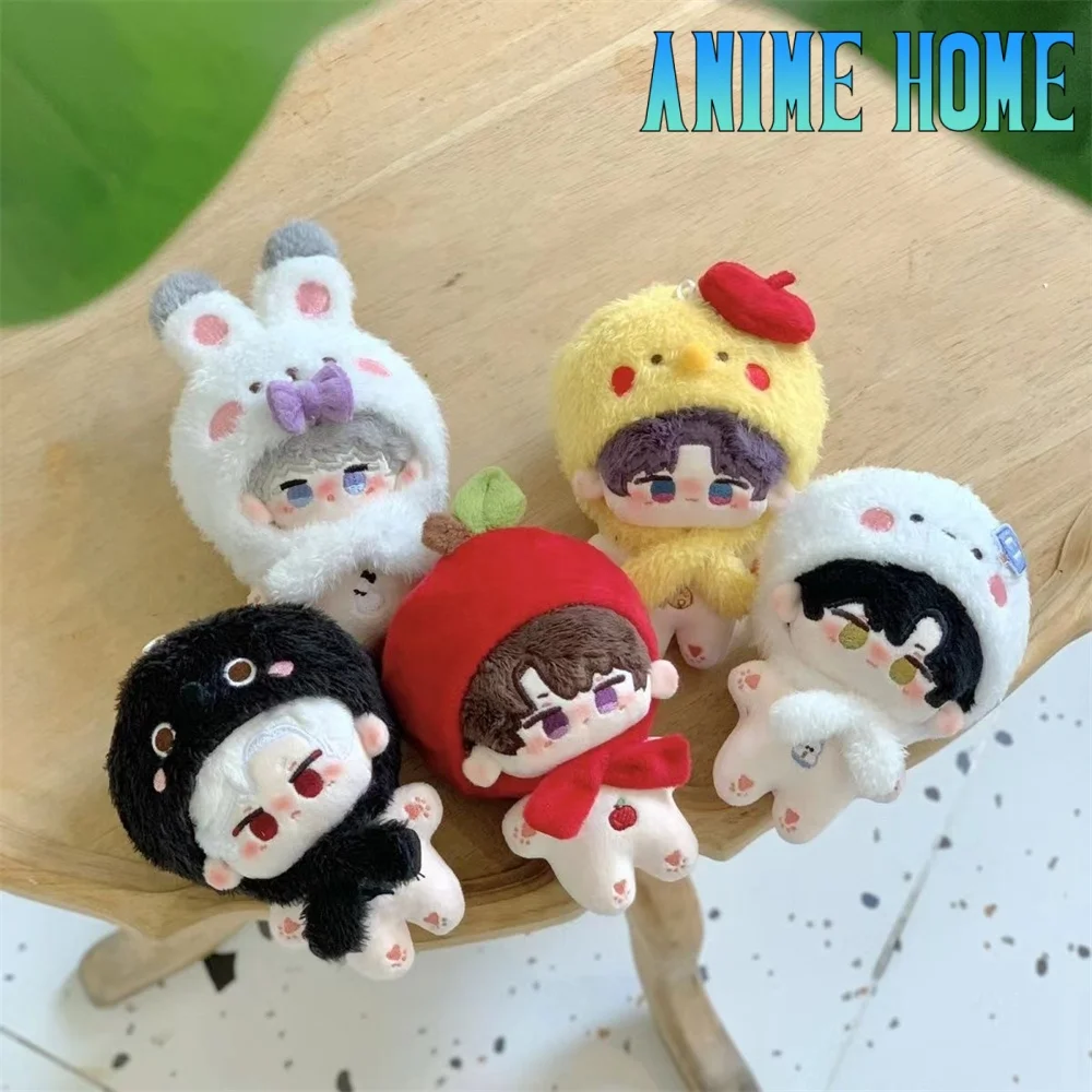 

Доступна любовь и глубокий космос Xavier Zayne Rafayel Sylus Caleb, 10 см, игрушка-кукла, плюшевая ворона, кролик, звезда, яблоко, головной убор, игра для косплея