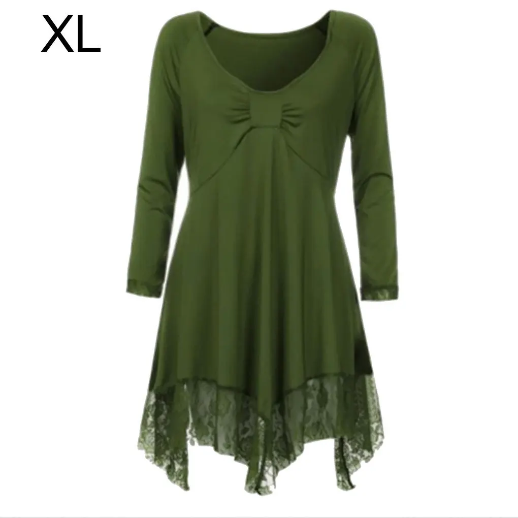 

Стильное лоскутное платье с рукавом три четверти, женское универсальное и стильное платье большого размера, модное винно-красное XXXL