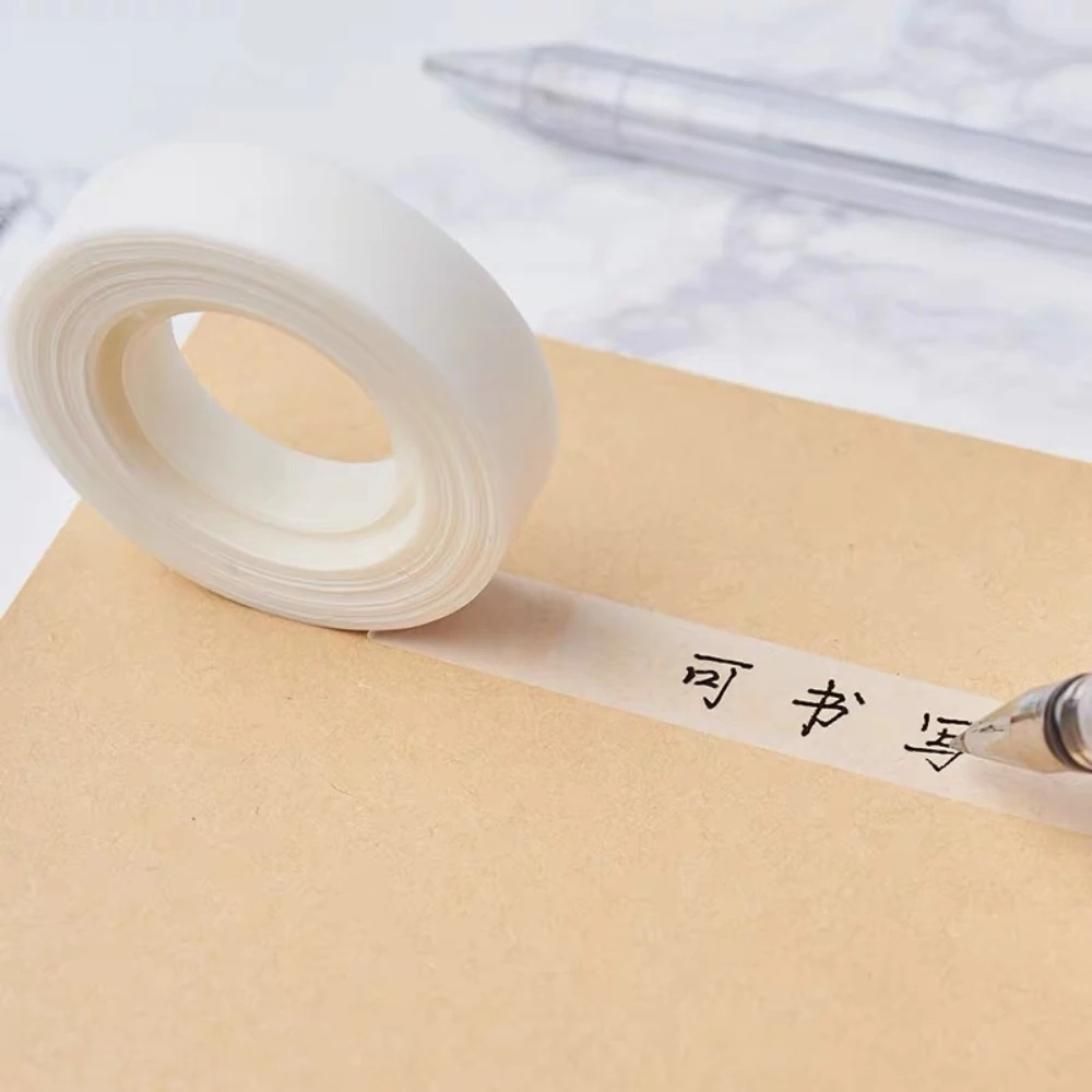 1.2cm X 25m Invisible Magic Duct Tape Estealth Transmission And Rolled Up For Photo Repair Student Correction Writing